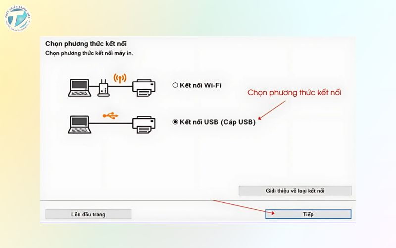 Cách sử dụng máy in Canon IX6860 bước 2 kết nối wifi